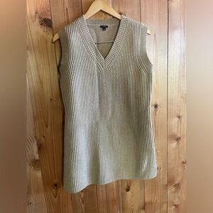 Joseph Wool Tan Tunic Sweater S